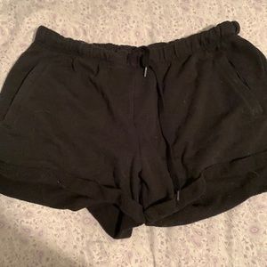 PINK workout shorts, with pockets